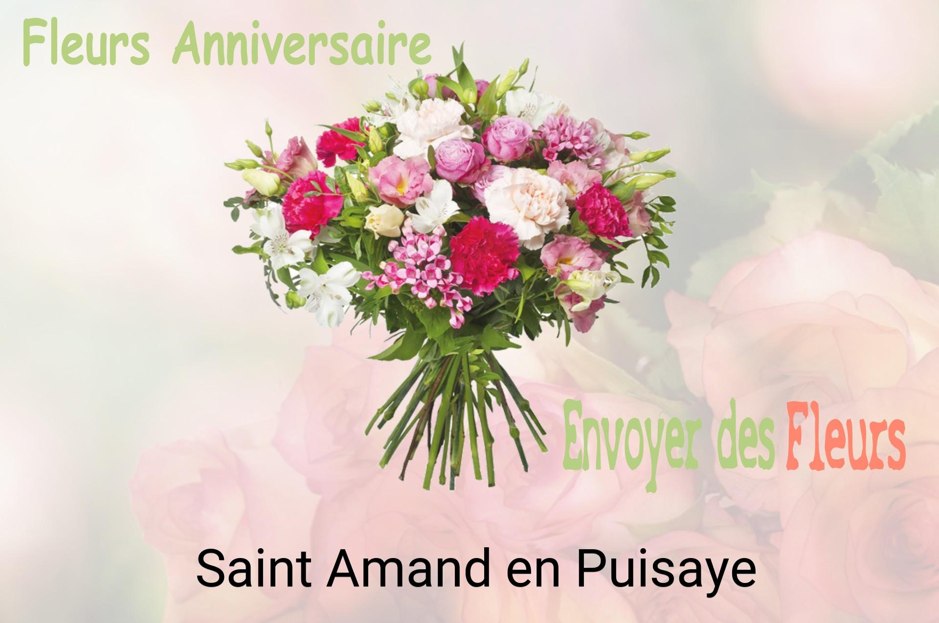 Bouquet de fleurs d’anniversaire livré à Saint-Amand-en-Puisaye