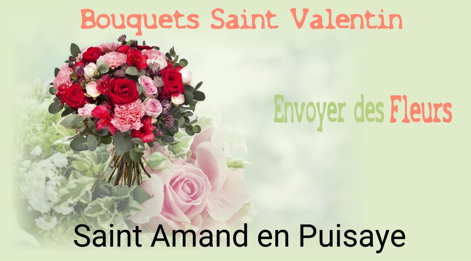 Roses de Saint-Valentin livrées à Saint-Amand-en-Puisaye